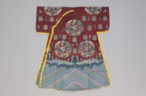 Daoguang Emperor's red floral robe​​