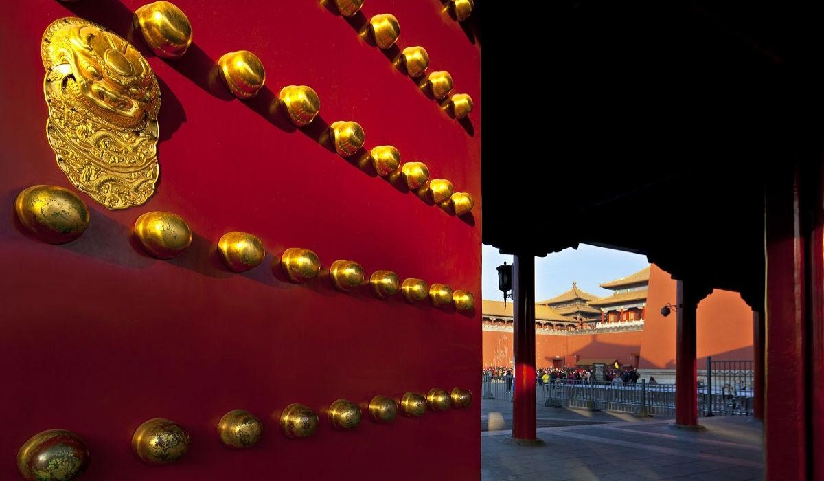 Forbidden City Door