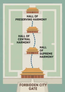 Forbidden City Map