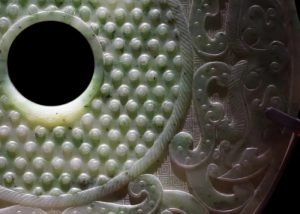 Plain Qing Dynasty Bi Disc