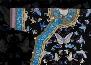 Qing Embroidered Consort’s Floral Gown