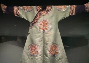 Qing Embroidered Consort’s Floral Gown