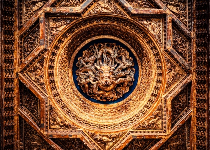 Sunk Panel in Forbidden City
