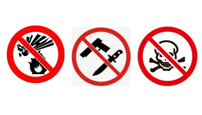Dangerous Objects and Flammable Materials