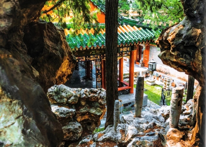 landscape in Forbidden City